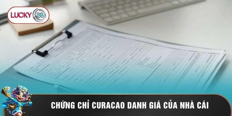 Giấy Phép Hoạt Động Lucky88 - Lá Chắn Khẳng Định Đẳng Cấp 3 Chứng chỉ Curacao danh giá của nhà cái